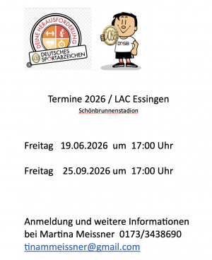 LAC Sportabzeichen 2026