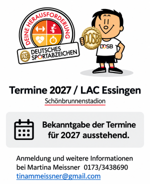 Termine 2027_ LAC Essingen